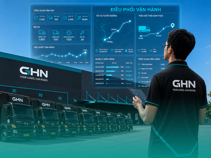 Xử lý và vận hành tại trung tâm điều phối